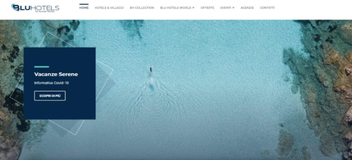 Blu Hotels completa il restyling del sito web