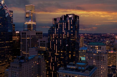 Usa, Marriott annuncia il debutto del W Philadelphia
