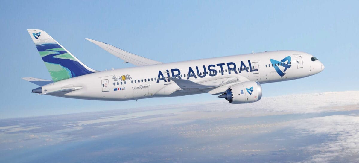Oceano Indiano, Air Austral riprende il suo network regionale