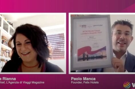 Wtm Award a Felix Hotels: guarda la videointervista a Paolo Manca