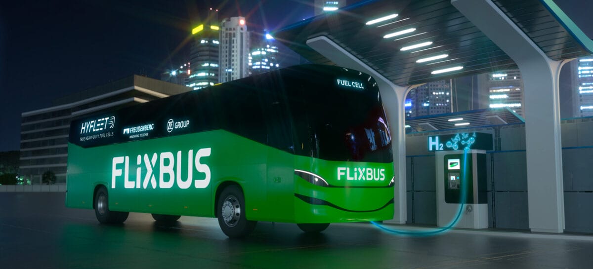 Rivoluzione Flixbus: nel 2024 arriva l’autobus a idrogeno