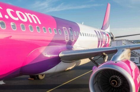 Wizz Air, da ottobre quattro new entry sull’Italia