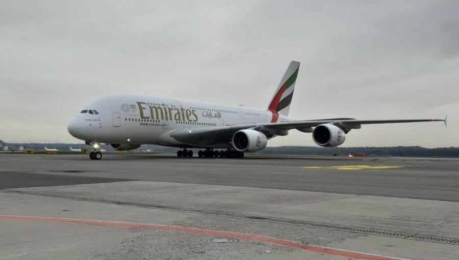 A380 Emirates Milano - New York