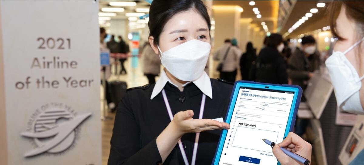 Korean Air lancia la piattaforma di e-document