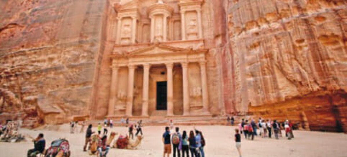 Giordania, turisti a Petra in crescita del 118%
