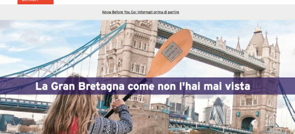Uk chiama i turisti con “Welcome to another side of Britain”