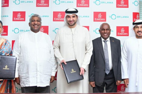 Emirates, accordo con lo Sri Lanka per la promozione congiunta