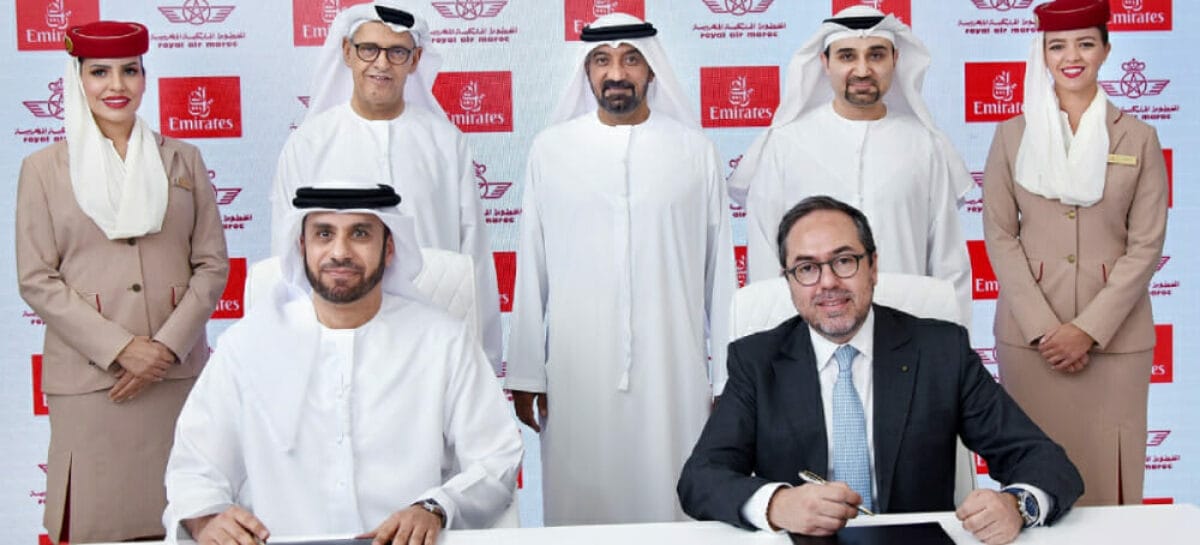 Emirates e Royal Air Maroc siglano un accordo di codeshare