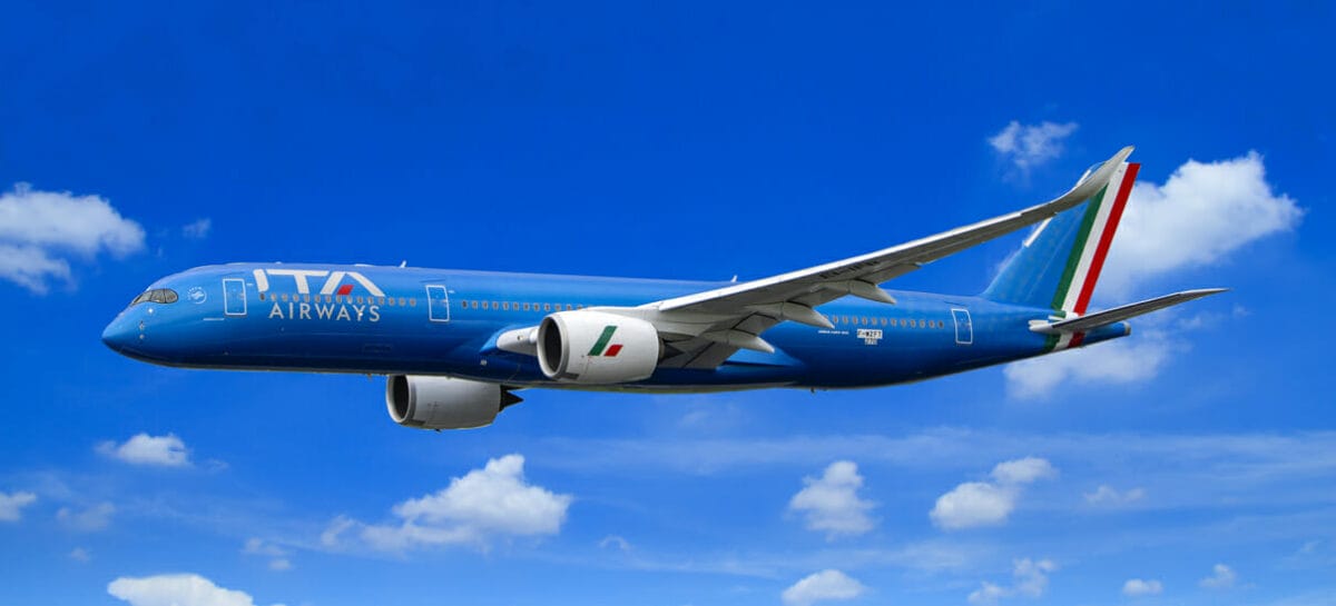 Ita Airways apre le vendite per l’estate 2023