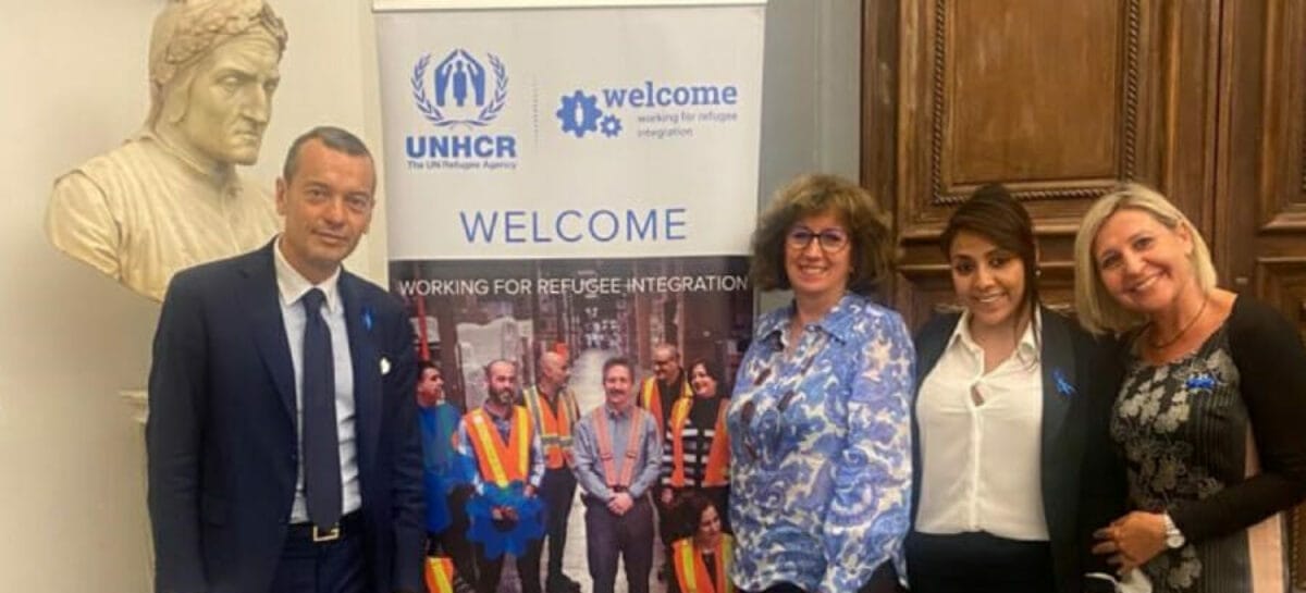 L’Onu consegna a Hilton il logo “Working for Refugee Integration”