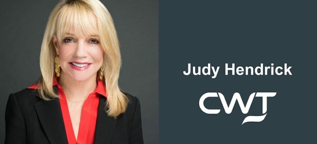 Cwt, Judy Hendrick è la nuova chief financial officer