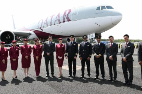 Qatar Airways all’airshow di Farnborough: rotta sulla Fifa World Cup