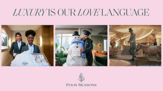 Four Seasons lancia la campagna “Luxury Is Our Love Language”