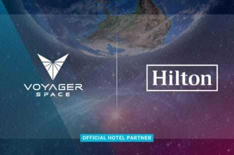Hilton hotel partner della stazione spaziale di Voyager