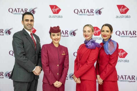 Qatar Airways e Virgin Australia, partnership su oltre 150 destinazioni  