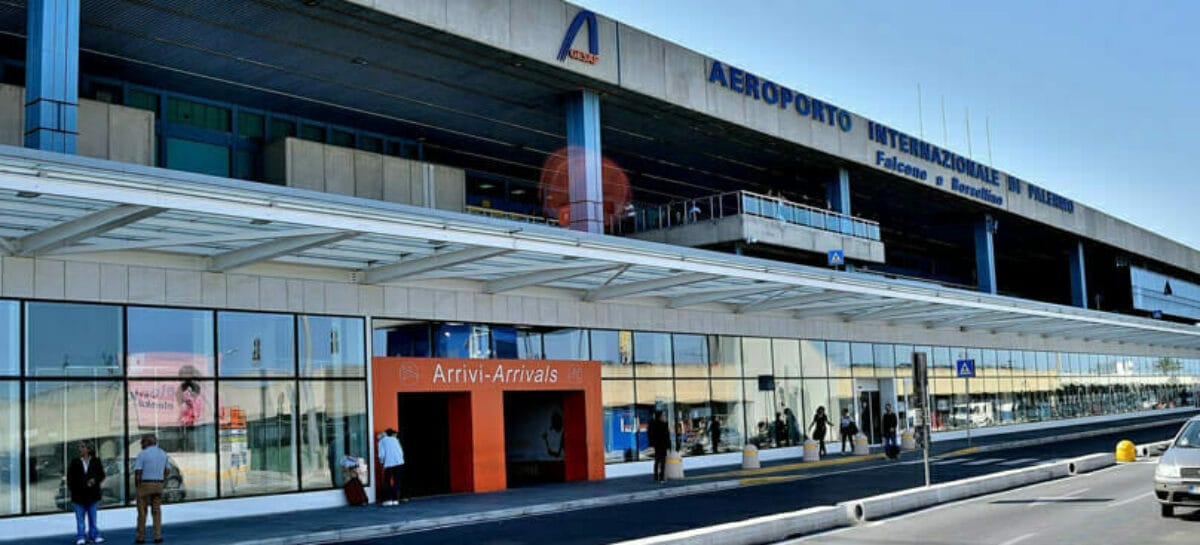 Aeroporto di Palermo, agosto record: +3,4% rispetto al pre Covid