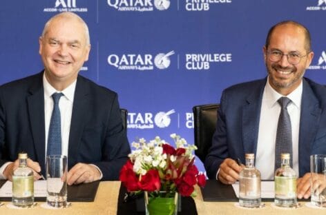Qatar Airways e All Accor potenziano la partnership