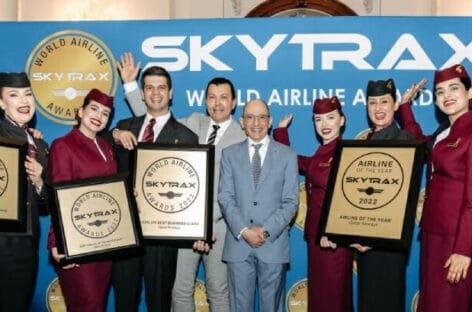 Skytrax incorona Qatar Airways per la 7ª volta