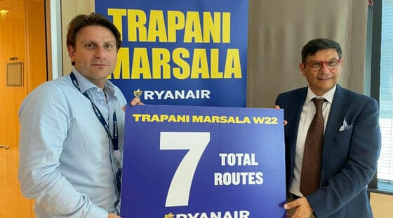 Ryanair ribattezza Trapani-Marsala e lancia sette rotte