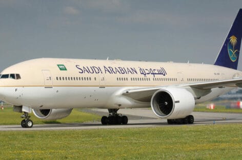Saudia intensifica le iniziative per la sostenibilità aerea