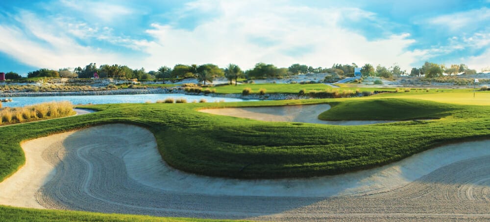 Doha Golf Club Bunker _ Green