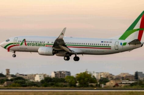 Aeroitalia torna a operare tre voli giornalieri tra Bergamo e Fiumicino