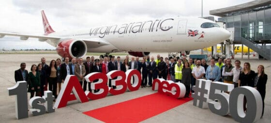 Virgin Atlantic amplia la flotta con il suo primo A330neo