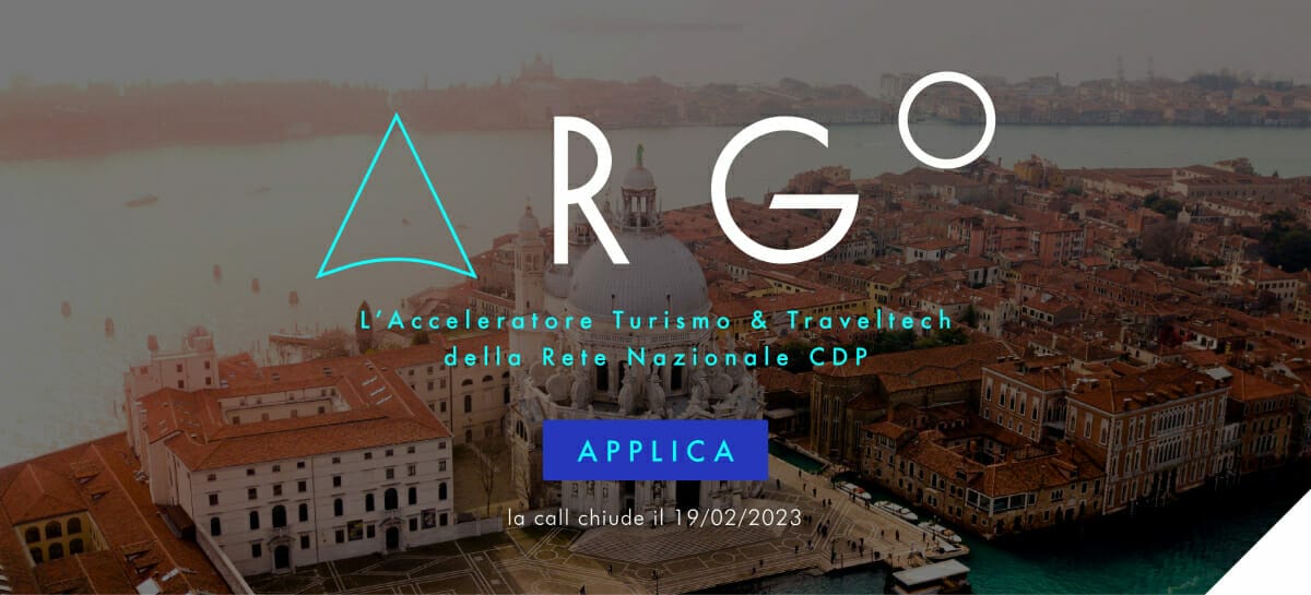 Nasce Argo, acceleratore per travel startup di Cdp-Mitur
