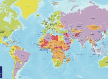 Viaggi di lavoro, la risk map aggiornata di International Sos