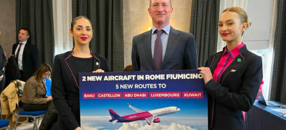 La scalata di Wizz Air a Roma: raffica di nuove rotte