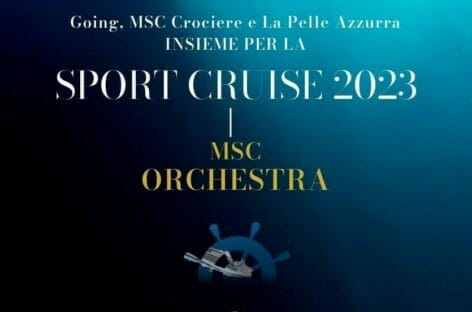Going lancia la SportCruise 2023 a bordo di Msc Orchestra