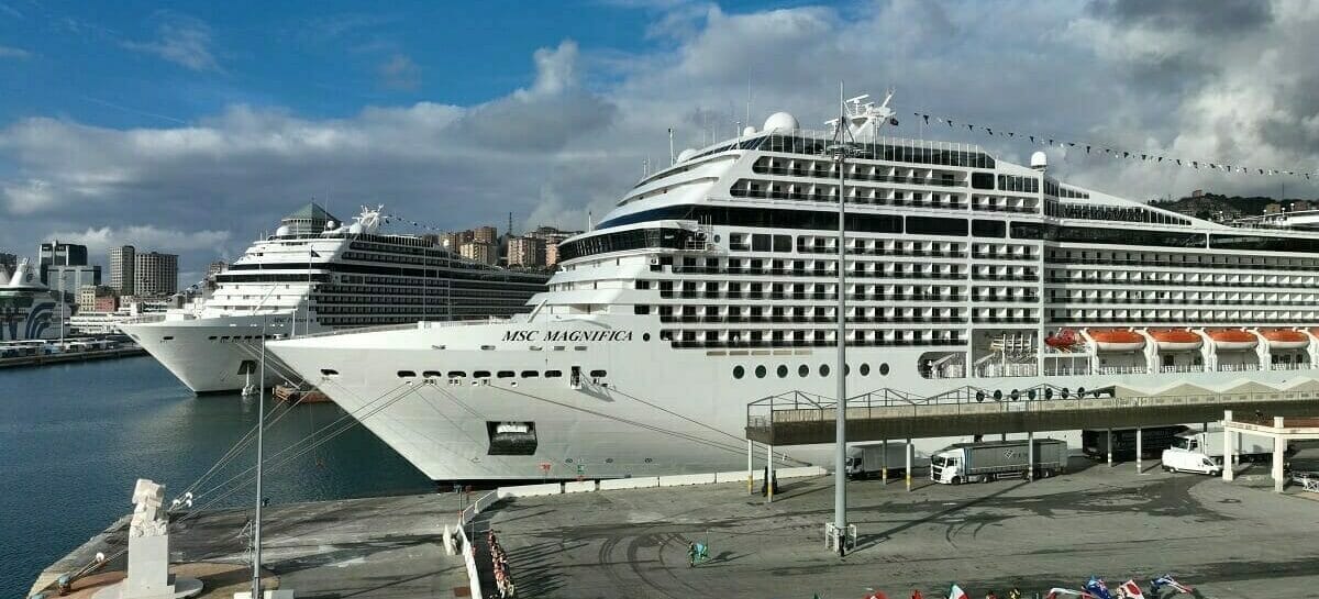 Msc Crociere, partito il doppio giro del mondo da Genova