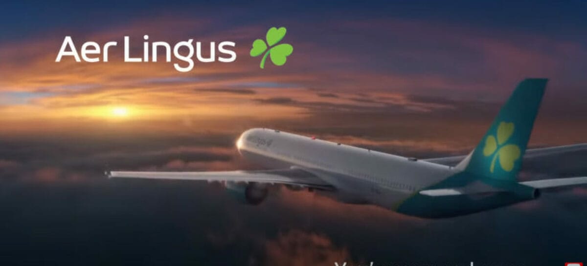 Aer Lingus lancia la campagna “You’re Very Welcome”