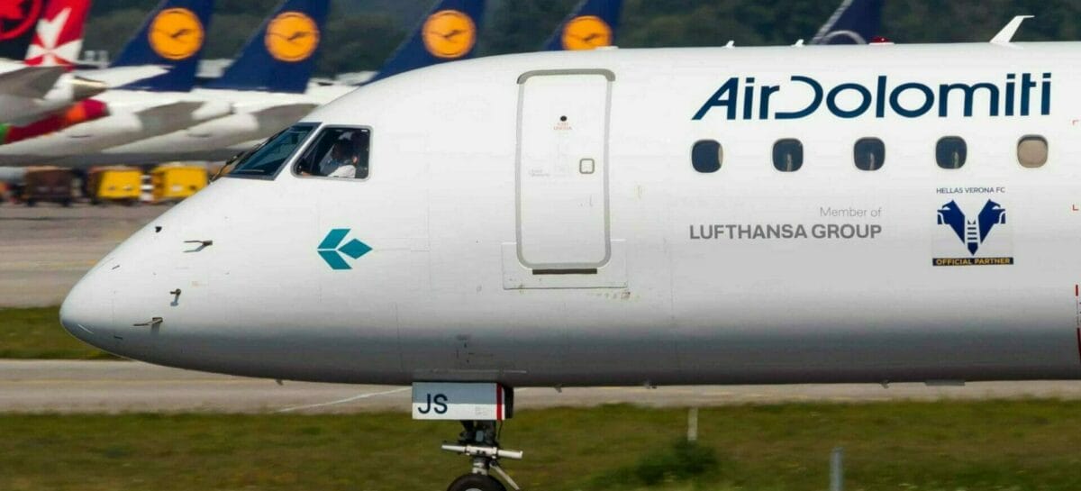 Air Dolomiti tra sciopero e nuove basi: le mosse Lufthansa