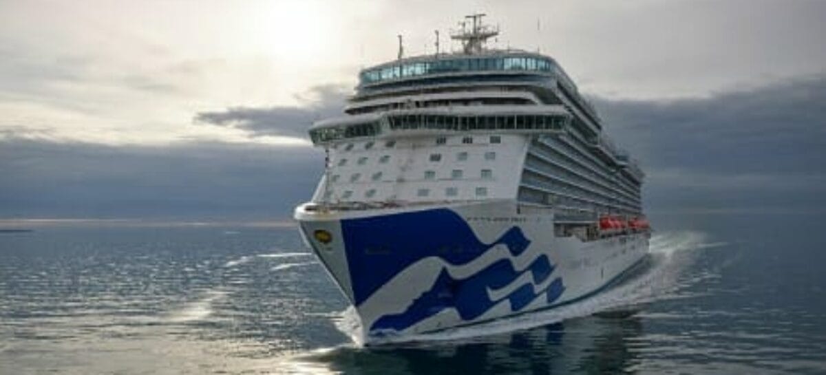 Crociere, il debutto di Sun Princess slitta al 18 febbraio