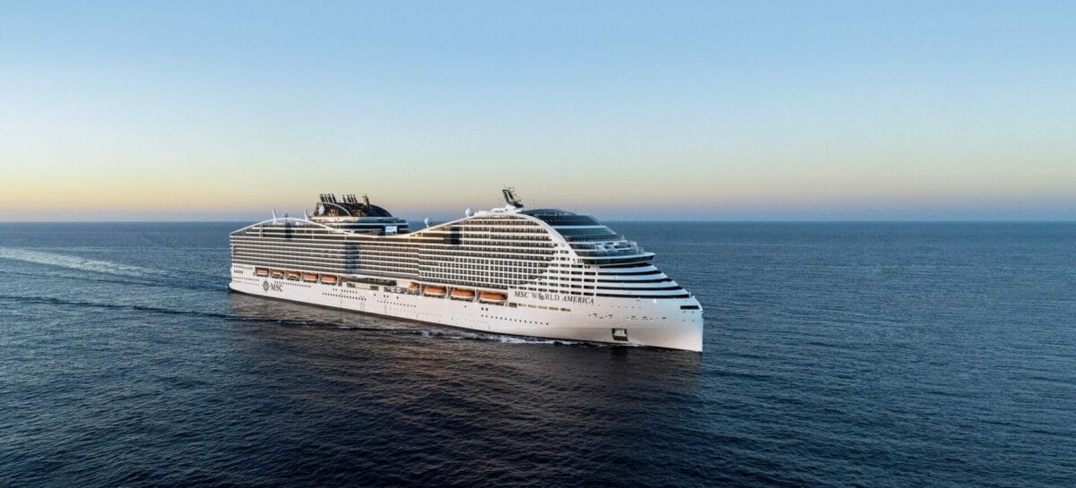 Msc Crociere, al via le vendite di World America