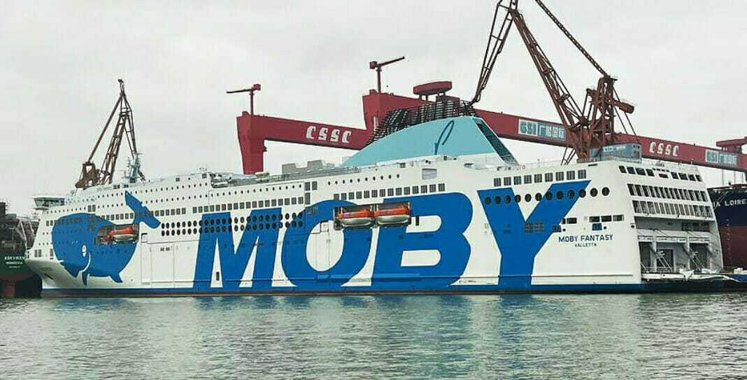 moby fantasy cantiere cina