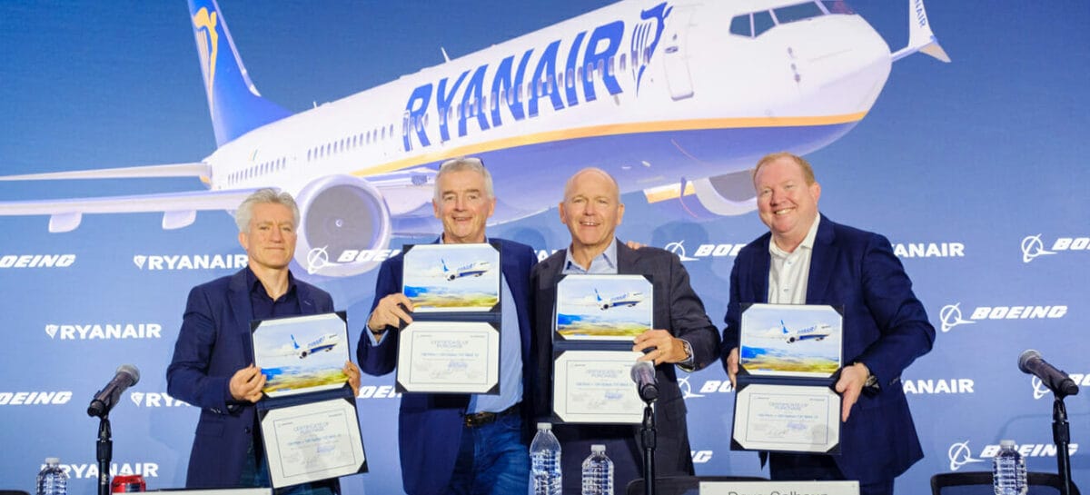 Ryanair ordina 300 Boeing: «Primo obiettivo l’Ucraina»