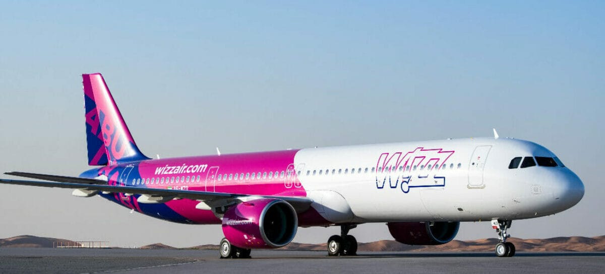 Wizz Air lancia tre rotte internazionali da Roma e Catania