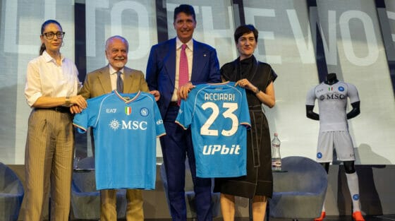 Msc Crociere diventa main sponsor della Scc Napoli
