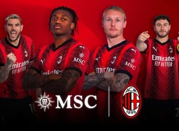 Msc è partner dell’Ac Milan: il logo sulla manica della maglia