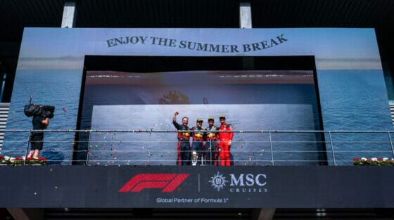 Msc Crociere title sponsor della Formula Uno fino al 2026