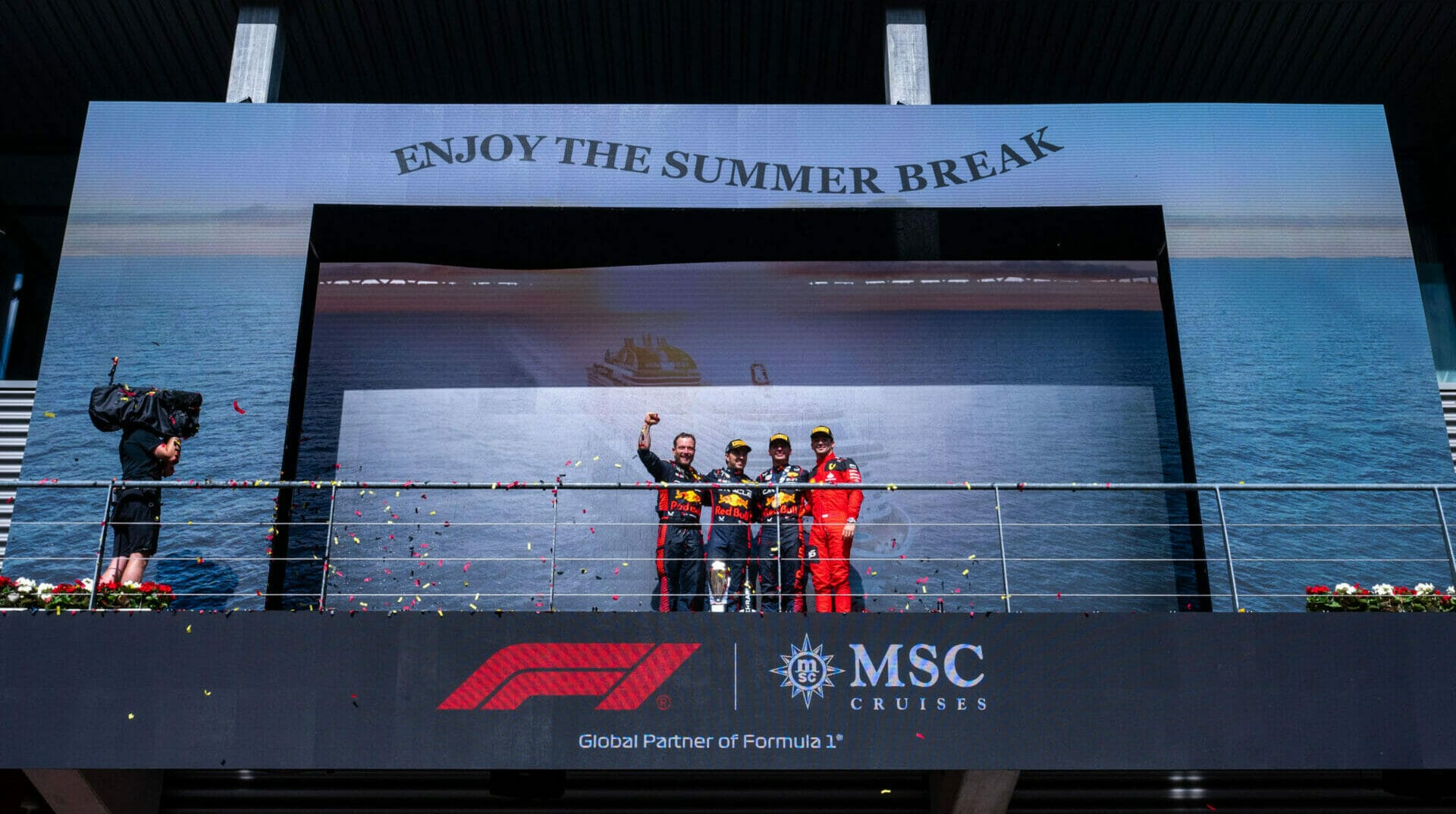 Msc e Formula Uno a Spa