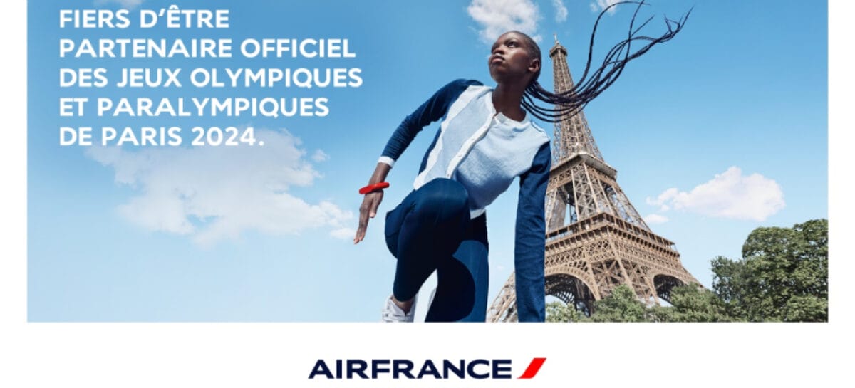 Air France è partner ufficiale delle Olimpiadi di Parigi 2024