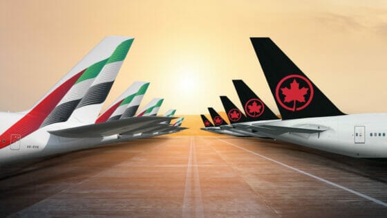 Air Canada sbarca al T3 di Dubai e amplia l’accordo con Emirates