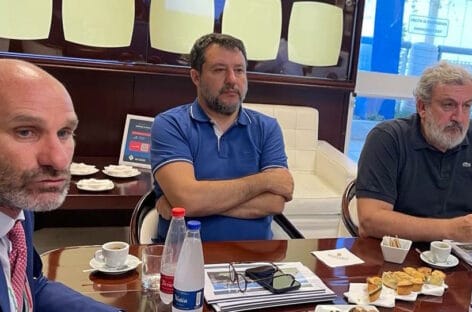 Il ministro Salvini incontra i vertici di Aeroporti di Puglia
