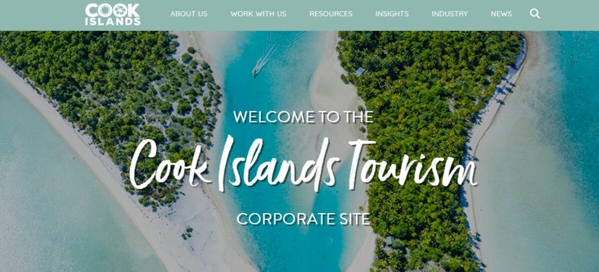 Cook Islands, tutto il travel nel nuovo sito corporate