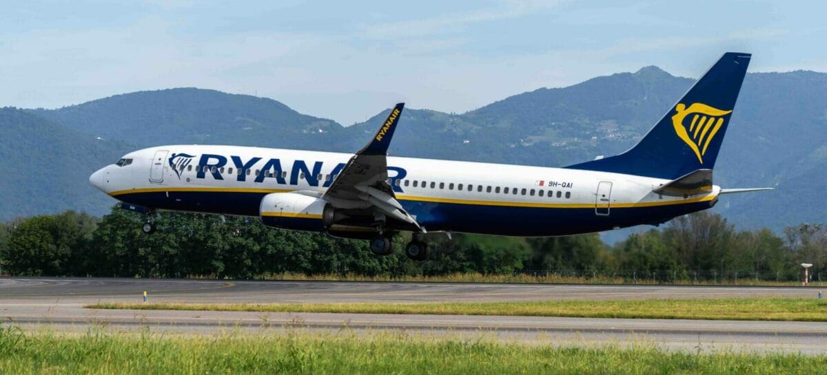 Ryanair lancia sei nuove rotte dall’Italia all’Albania