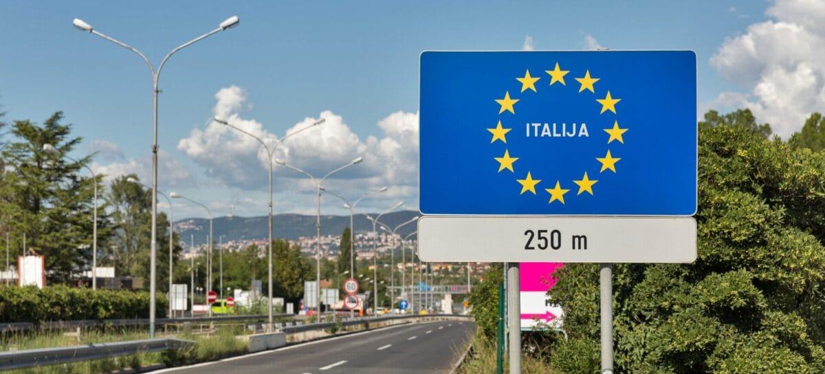 L’Italia reintroduce i controlli al confine con la Slovenia