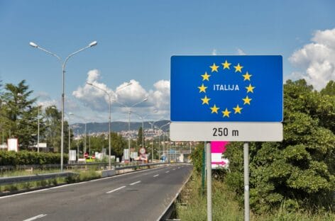 L’Italia reintroduce i controlli al confine con la Slovenia